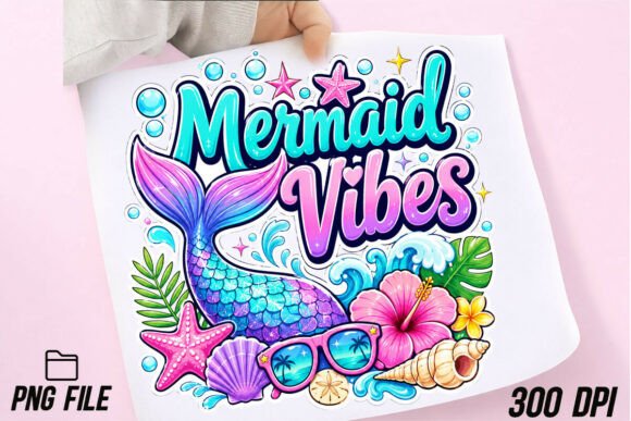 Download Mermaid Tail Summer Vibes PNG - Png Collection
