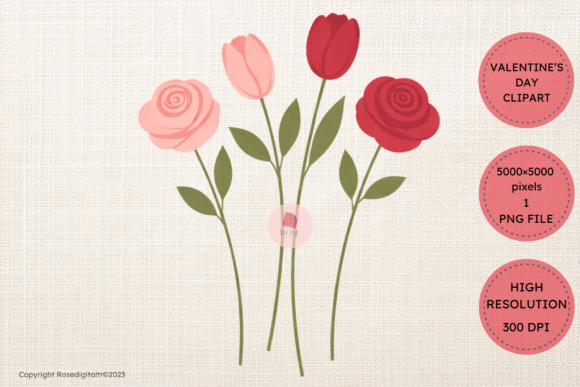 Download Valentine Bouquet Clipart PNG 12 - Png Collection
