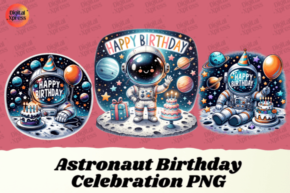 Download Astronaut Birthday Celebration PNG - Png Collection