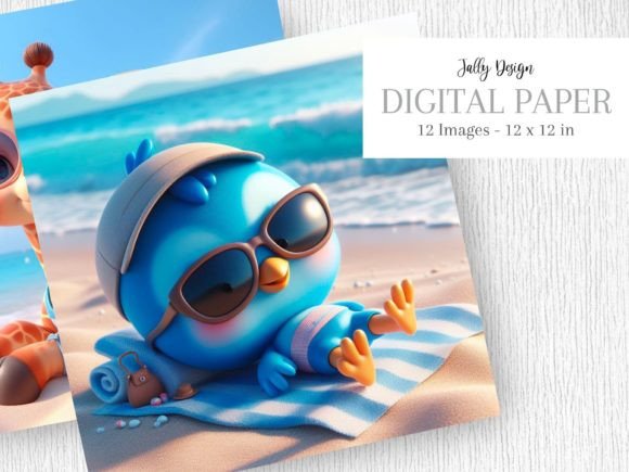 Download Cute Baby Animals Laying on the Beach 9 - Cute baby animals Collection