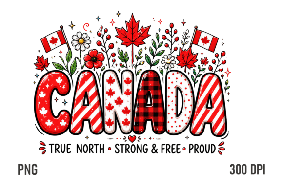 Download Canada Floral Patriotic Letter PNG - Png Collection
