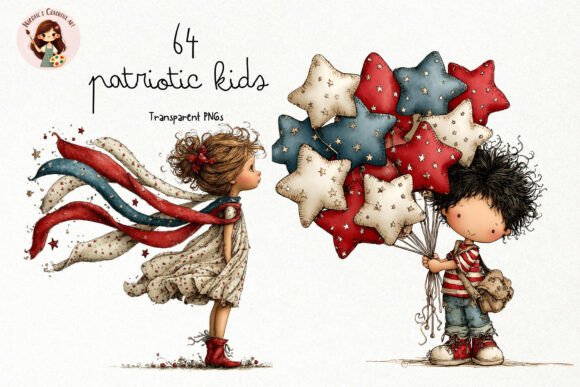 Download Patriotic Kids Clipart PNG - Png Collection