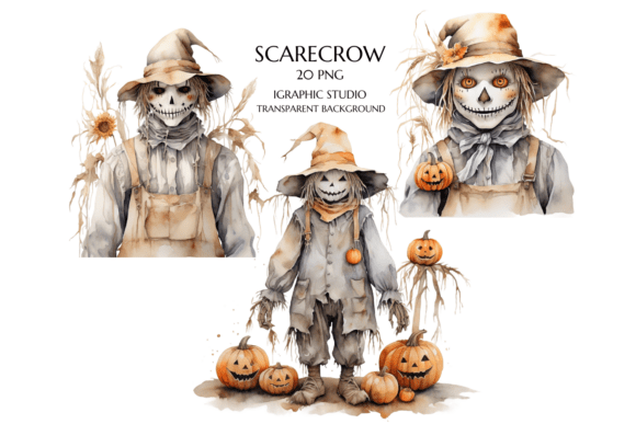 Download Halloween Clipart, Scarecrow Png - Png Collection