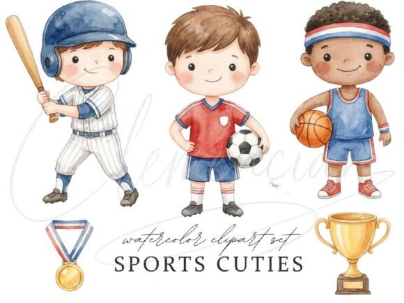 Download Sports Kids Clipart PNG - Png Collection